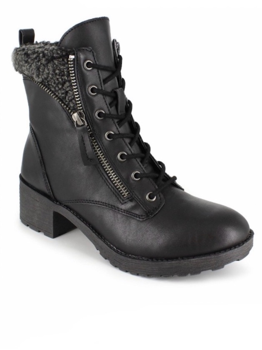 ZiGi Soho Black Sandye Zipper Boots Size 10 NEW